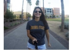 Izabela Fontes Avolio passou 11 meses estudando na Arizona State University e três meses fazendo estágio na University of Colora